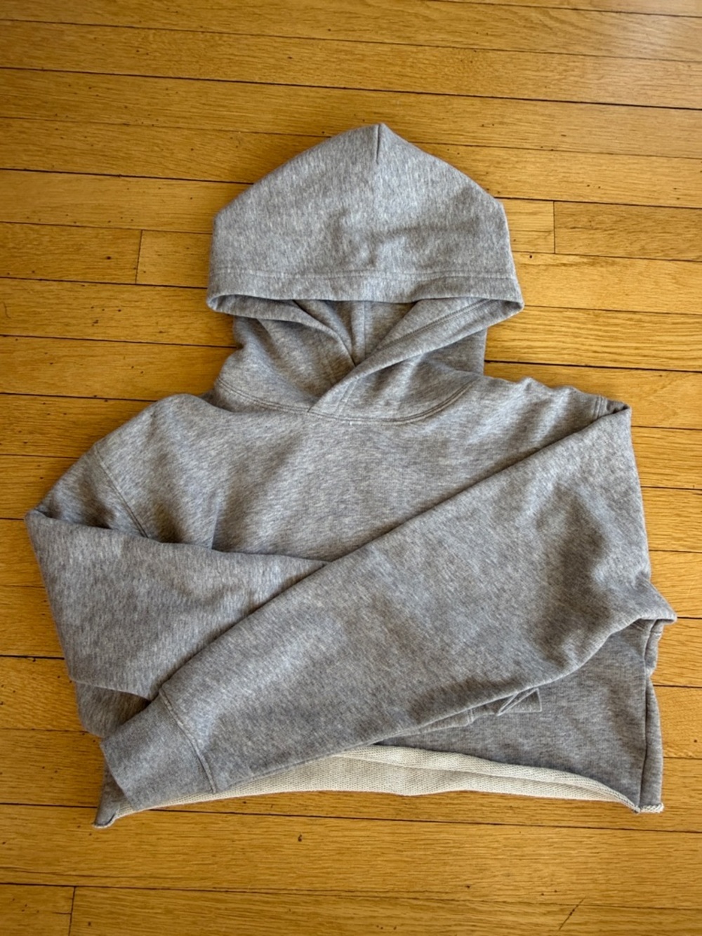 TNA Women’s Heather Gray Hooded Pullover